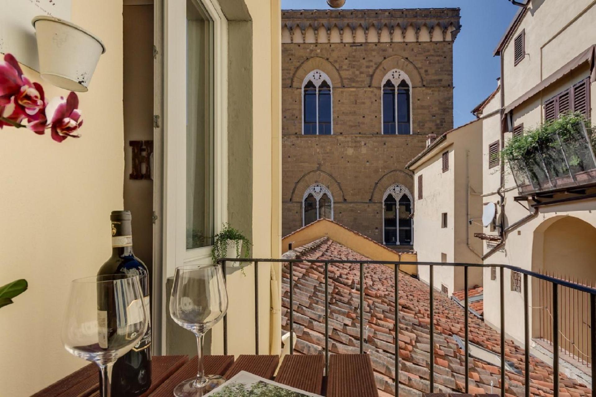 Apartments Florence - Cimatori Balcony Ngoại thất bức ảnh